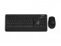 Tipkovnica + miš MICROSOFT Wireless Desktop 3050, bežična, USB, crni