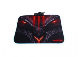  Podloga za miš NEON NESTOR, gaming, 350*250*3mm, RGB - DEMO