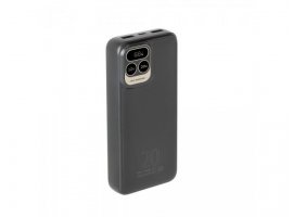  Prijenosna baterija RIVACASE VA2521, 20000mAh, 20W Quick Charge 3.0, USB-C input/output, 2xUSB-A output, crna