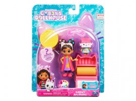  Lutka SPIN MASTER GABBY'S DOLLHOUSE Cat-Tivity-Pack Gabby's Art Studio, 9cm, dob 3+