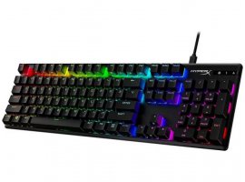  Tipkovnica HYPERX Alloy Origins PBT, RGB, Aqua Switch US/HR (639N5AA)