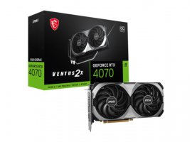  Grafička kartica MSI NVIDIA GeForce RTX4070 Ventus 2X E OC, 12 GB GDDR6X