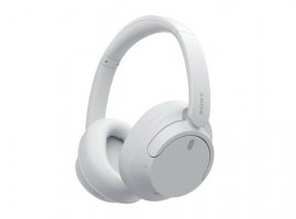  Bluetooth slušalice SONY WHCH720N Over-Ear, naglavne, ANC, DSEE, do 50h reprodukcije, bijele