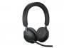 Slušalice za PC JABRA Evolve2 65 Headset Stereo UC + Link 380, bežične, USB-A, mikrofon, eliminacija buke, crne (26599-989-999)