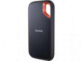 Eksterni SSD disk, 2 TB, SANDISK Extreme Portable, USB 3.2 Gen 2, USB-C to USB-A adapter, SDSSDE61-2T00-G25