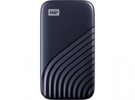  Eksterni SSD disk, 500 GB, WESTERN DIGITAL My Passport SSD, USB 3.2 Gen 2, USB-C to USB-A adapter, plavi