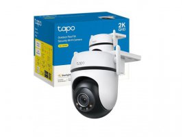  Nadzorna kamera TP-LINK Tapo C520WS, vanjska, 2K/4MP, 360, WiFi, RJ45, AI detekcija, reflektor, bijela