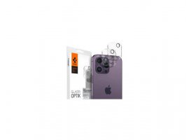  Spigen Glass Optik, zaštitno staklo za kameru telefona, 2 kom, prozirno - iPhone 14 Pro/iPhone 14 Pro Max