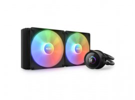 Vodeno hlađenje NZXT Kraken 280 RGB, 115X/1200/1700/AM4/AM5, crno