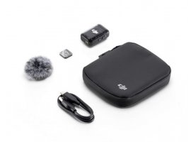 Vlogging mikrofon DJI Mic 2 Transmitter 1 TX, Shadow Black, set (CP.RN.00000328.01)