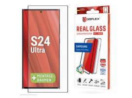  Zaštitno staklo DISPLEX Real Glass 2D za Samsung Galaxy S24 Ultra, + prozirna prozirna maskica (01910)