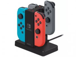  Punjač HORI za NINTENDO Joy-Con kontrolere, četverostruki
