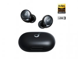  Bluetooth slušalice ANKER SoundCore Space A40 (A3936G11), TWS, ANC, Hi-Res, LDAC, HearID, do 50h reprodukcije, crne