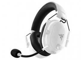  Slušalice + mikrofon RAZER Blackshark V2 Pro (2023), gaming, bežične, PC, PS5,  bijele