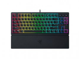 Tipkovnica RAZER Ornata V3 Tenkeyless, membranska, žična, RGB, UK/HR Layout