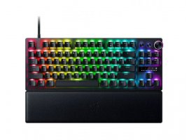  Tipkovnica RAZER Huntsman V3 Pro Tenkeyless, optomehanička, žična, RGB,US/HR Layout  (Analog opticak switch)