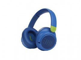  Bluetooth slušalice JBL JR 460NC, On-Ear naglavne, ANC, dječje, do 20h reprodukcije, do 85dB, plave (JBLJR460NCBLU)