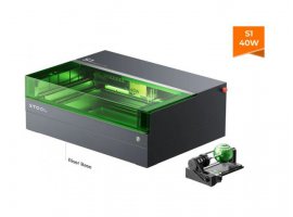  Laserski stroj za graviranje XTOOL S1 Deluxe Kit 40W, Air Assist, Riser Base, RA2 Pro 4in1, Honeycomb, Material Kit (P1030524)
