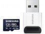 Memorijska kartica microSDXC 128 GB SAMSUNG PRO Ultimate, Class10 A2 UHS-I U3 V30, R/W 200/130 MB/s + čitač kartica (MB-MY128SB)
