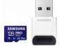 Memorijska kartica microSDXC 128 GB SAMSUNG PRO Plus, Class10 A2 UHS-I U3 V30, R/W 180/130 MB/s + čitač kartica (MB-MD128SB)