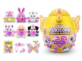 Pli&scaron;ana igračka ZURU RAINBOCORNS PLUSH Fairycorn Princess Surprise S6, 29cm, dob 3+