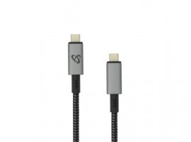 Kabel SBOX USB-C(m) na USB-C(m), 100W, 1.5m, crni 