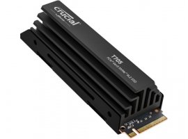  SSD disk 1 TB, CRUCIAL T705 with heatsink, M.2 2280, PCIe 5.0 x4 NVMe 2.0, CT1000T705SSD5