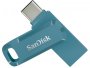USB stick 128 GB SANDISK Ultra Dual Drive Go USB Type-C, USB 3.2 Type-C/Type-A, 400 MB/s, plavi (SDDDC3-128G-G46NBB)