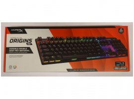  Tipkovnica HYPERX Alloy Origins PBT, RGB, Aqua Switch US/HR (639N5AA) - DEMO