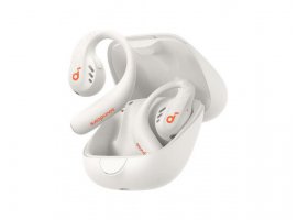 Bluetooth slu&scaron;alice ANKER SoundCore AeroFit Pro, TWS, Open-Ear, LDAC, sportske, do 46h reprodukcije, IPX5, bijele (A3871G21)