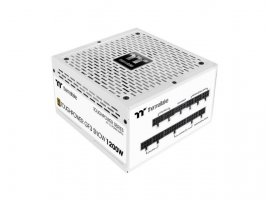  Napajanje THERMALTAKE Toughpower GF3 Snow 1200 W, modularno, ATX 3.0, PCIe Gen 5.0, bijelo, 80+ Gold