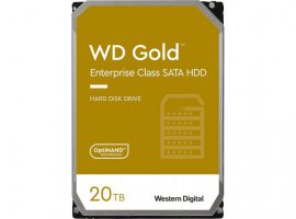  Tvrdi disk 20 TB, WESTERN DIGITAL Gold, 3.5'', SATA III, 7200 rpm, 512 MB, WD202KRYZ