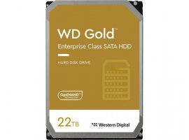  Tvrdi disk 22 TB, WESTERN DIGITAL Gold, 3.5'', SATA III, 7200 rpm, 512 MB, WD221KRYZ