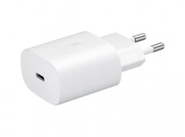  Kućni punjač SAMSUNG Fast Charge 25W + USB Type-C kabel, bijeli (EP-TA800XWEGWW)