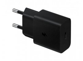  Kućni punjač SAMSUNG, brzi punjač bez kabela 15W, USB-C, crni (EP-T1510NBEGEU)
