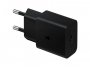 Kućni punjač SAMSUNG, brzi punjač bez kabela 15W, USB-C, crni (EP-T1510NBEGEU)