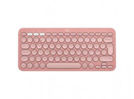 Tipkovnica LOGITECH K380s Multi-Device Bluetooth, bežična, roza (920-011853)