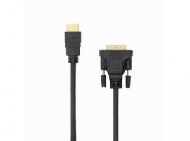 Video kabel HDMI(m) na DVI(m) SBOX, 2 m, crni