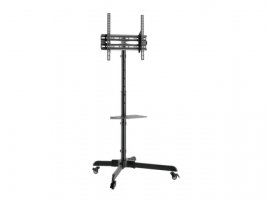  Mobilni stalak za ekran SBOX FS-224-2, 32"-55", do 35 kg, crni