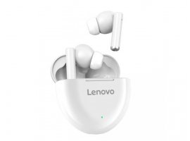Bluetooth slu&scaron;alice LENOVO HT06, TWS, do 6h reprodukcije, bijele