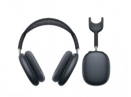  Bluetooth slušalice APPLE AirPods Max (USB-C), Over-Ear naglavne, ANC, Spatial Audio, H1, midnight (mww43zm/a)