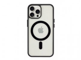  Maskica MAXMOBILE iphone 16, MagSafe, crna