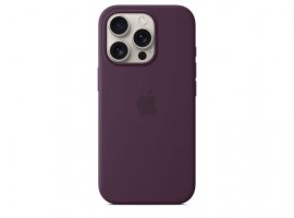 Maskica APPLE za iPhone&nbsp;16 Pro, Silicone Case with MagSafe, Plum (myym3zm/a)