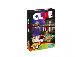  Društvena igra HASBRO Clue Grab and Go, 3-6 igrača, dob 8+