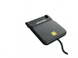  Čitač pametnih kartica MAXPOWER ZW-12026-9, USB, ISO7816, PC/SC, crni