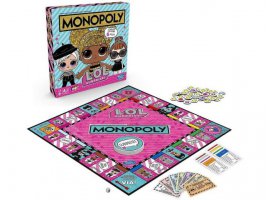  Društvena igra HASBRO Monopoly L.O.L. Surprise, 2-6 igrača, dob 8+