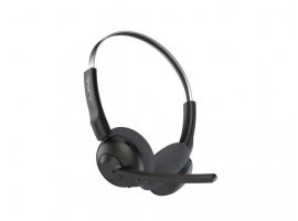  Slušalice za PC JLAB Go Work Pop Wireless Headset, On-Ear, Stereo, BT5.3, mikrofon, MultiPoint, do 50h reprodukcije, crne (IEUHBGWRKPOPRBLK4)