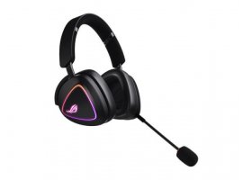 Slu&scaron;alice + mikrofon ASUS ROG Delta II, gaming, bežične, bluetooth, crne