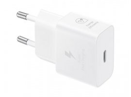  Kućni punjač SAMSUNG Fast Charge 25W, GaN, PD 3.0, bijeli (EP-T2510NWEGEU)