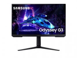 Monitor SAMSUNG Odyssey G30D LS24DG302EUXEN, 24", VA, FHD 1920x1080px, 180Hz, 1ms, FreeSync, HDMI, DP, pivot 